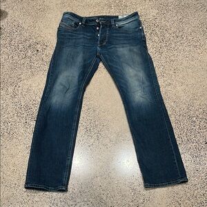 Diesel Blue Straight Jeans Classic Denim Style